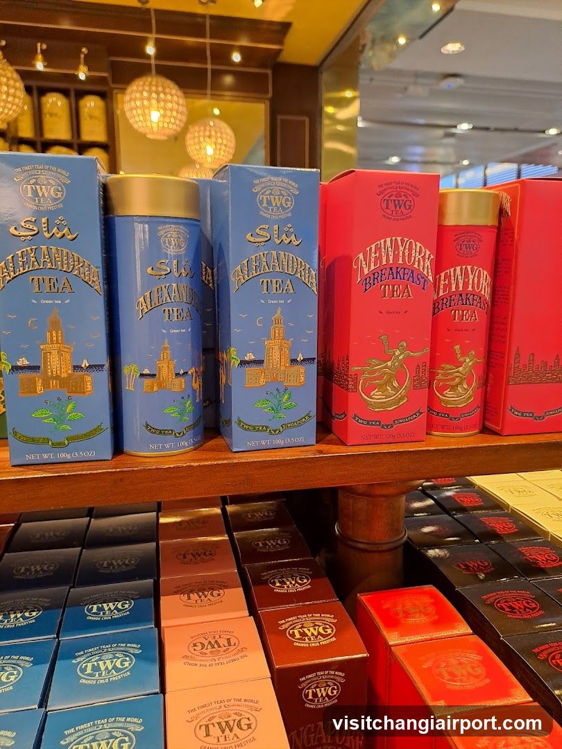 TWG Tea Display Shelf