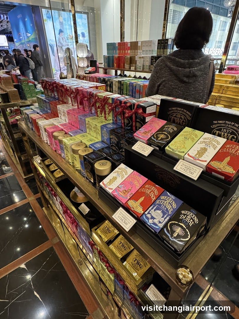Tea Shop Interior Display