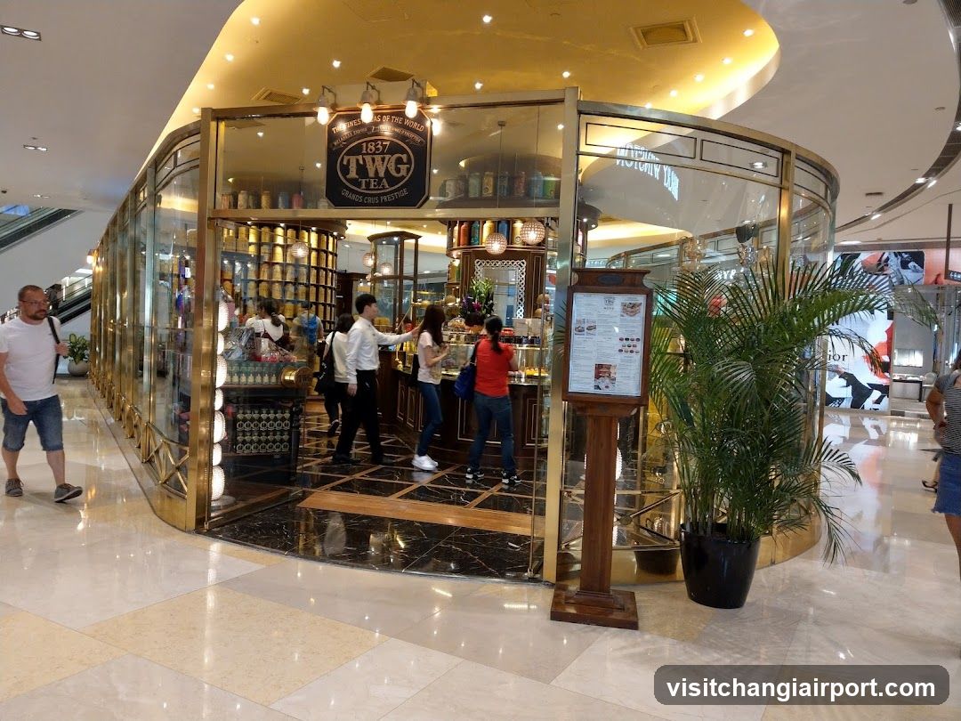 TWG Tea at Changi T3