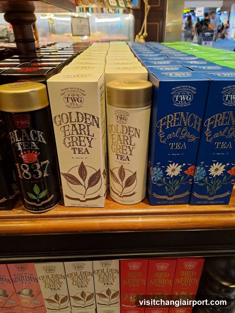 TWG Tea Display Shelf