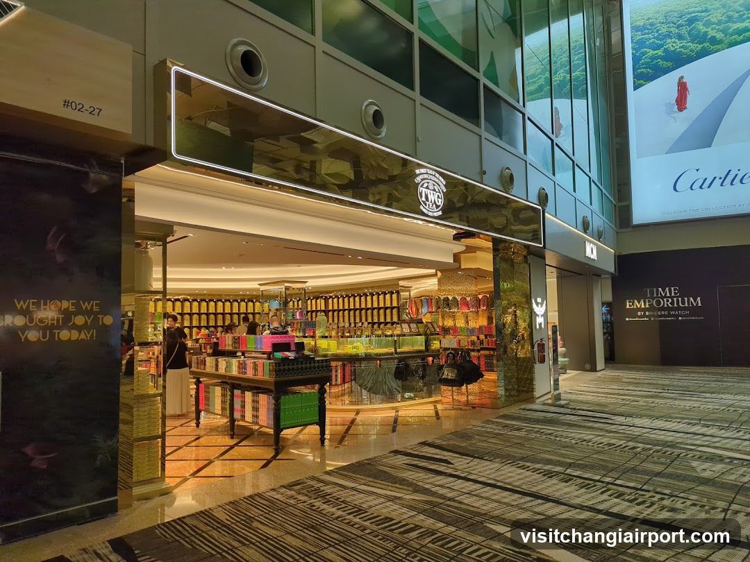 TWG Tea at Changi T3
