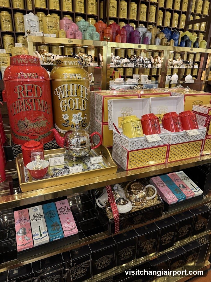 TWG Tea Shop Interior Display