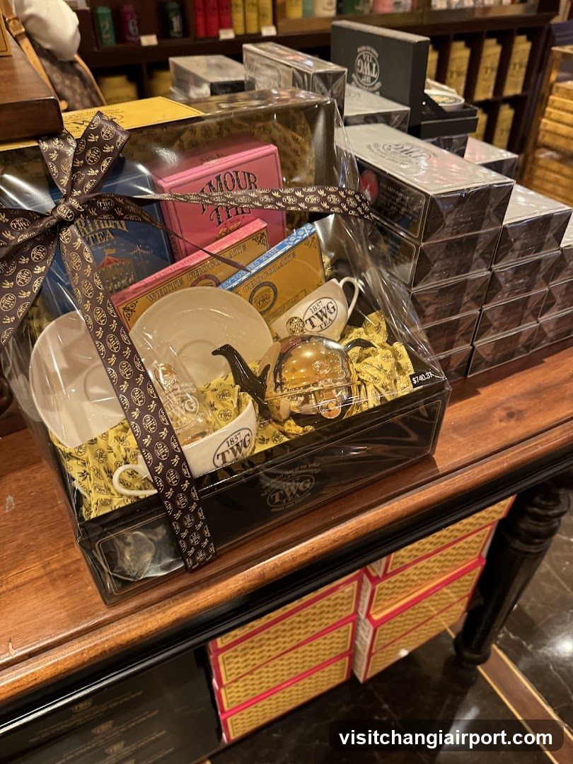 TWG Tea Gift Set Display