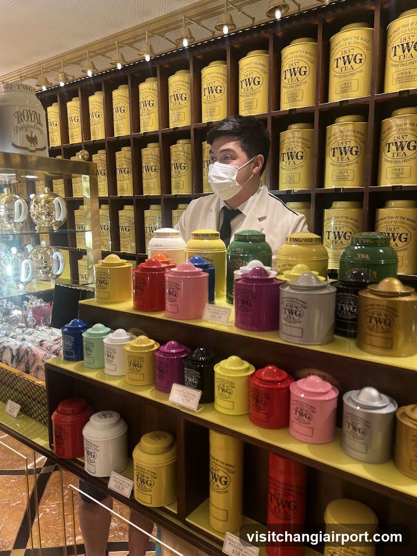 TWG Tea Shop Interior