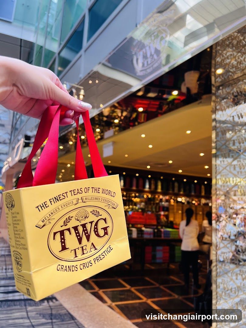 TWG Tea Shop Interior View