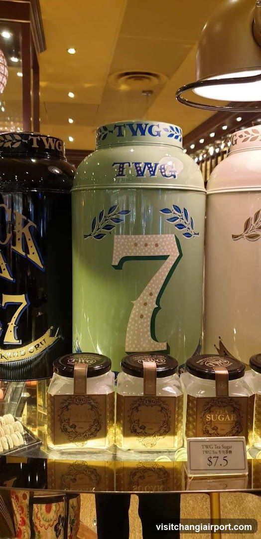 TWG Tea Store Interior Display
