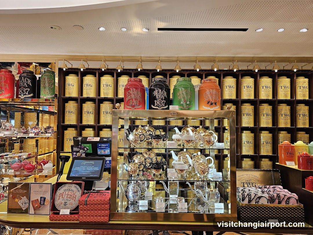 TWG Tea Shop Interior Display