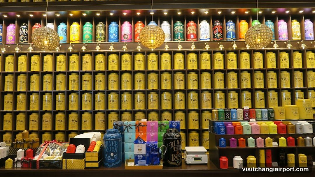 TWG Tea Shop Interior Display