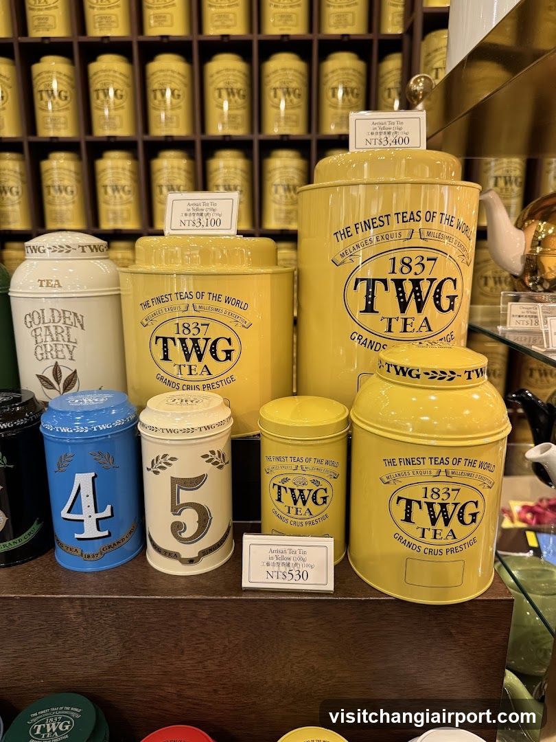 TWG Tea Display