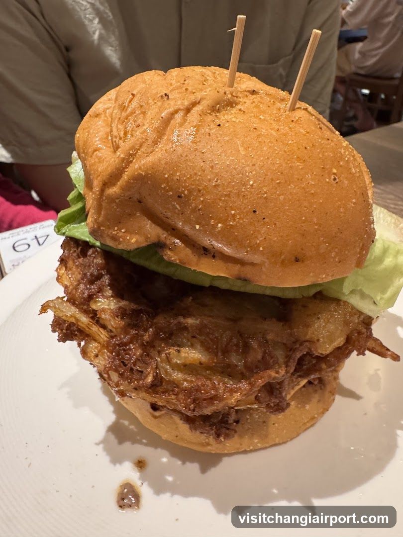 Fried Chicken Burger