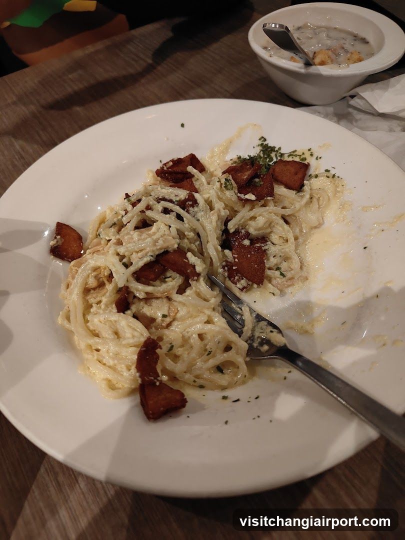 Pasta Dish with Fork