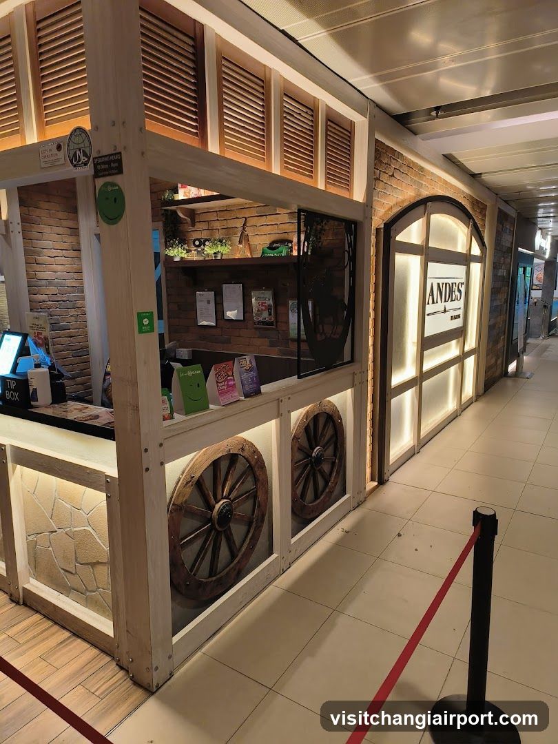 Andes' Shop Interior View