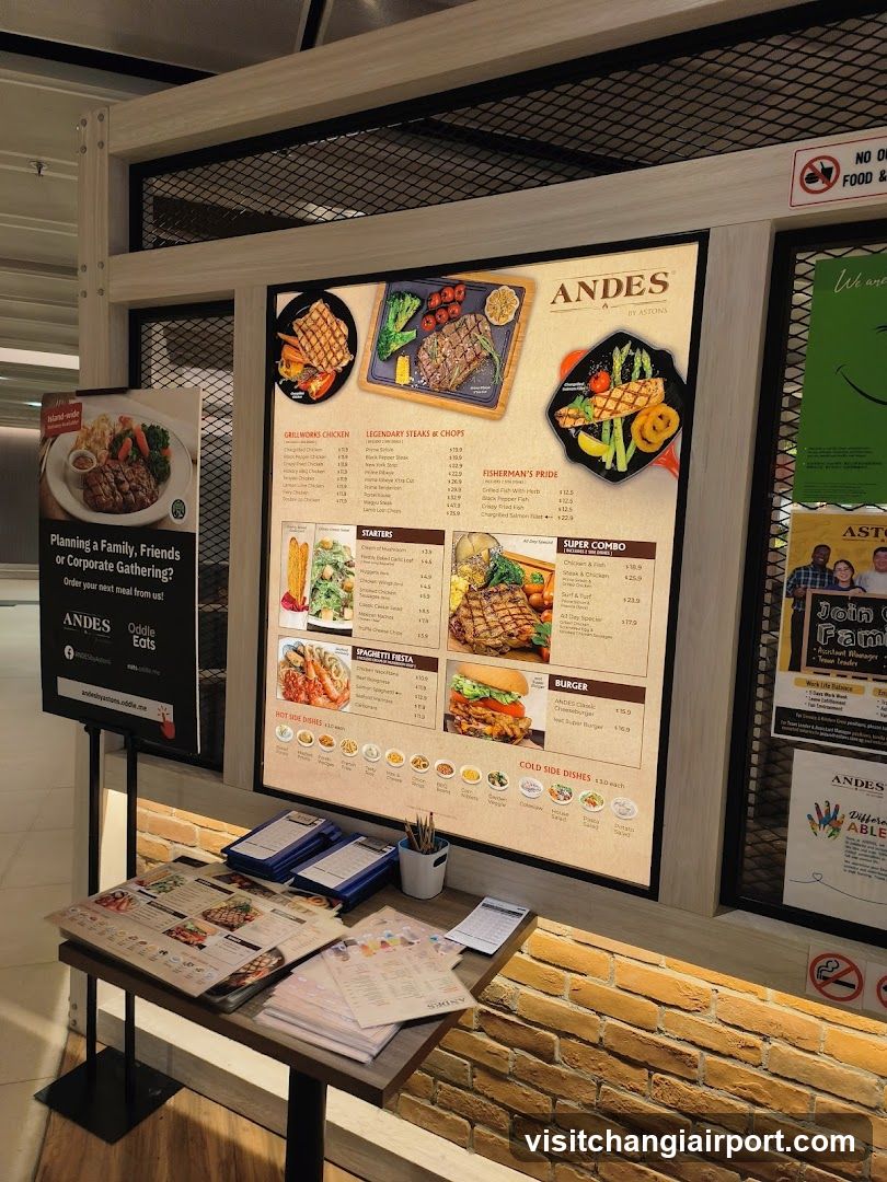 Andes Restaurant Display