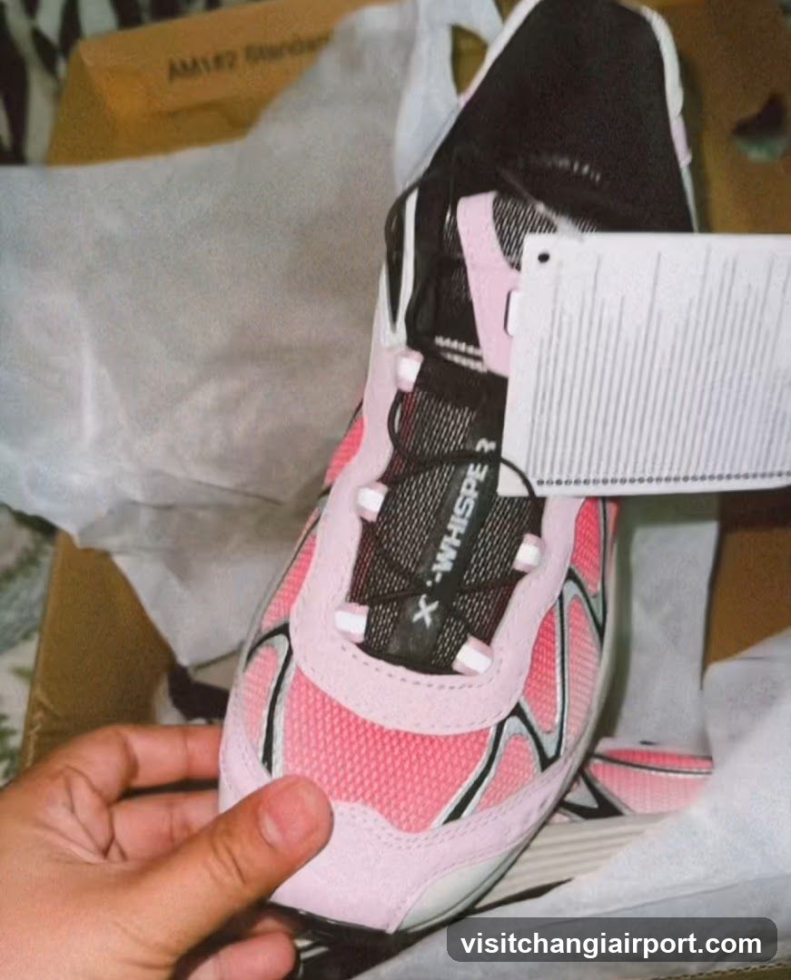 Pink and Black Sneaker Unboxing