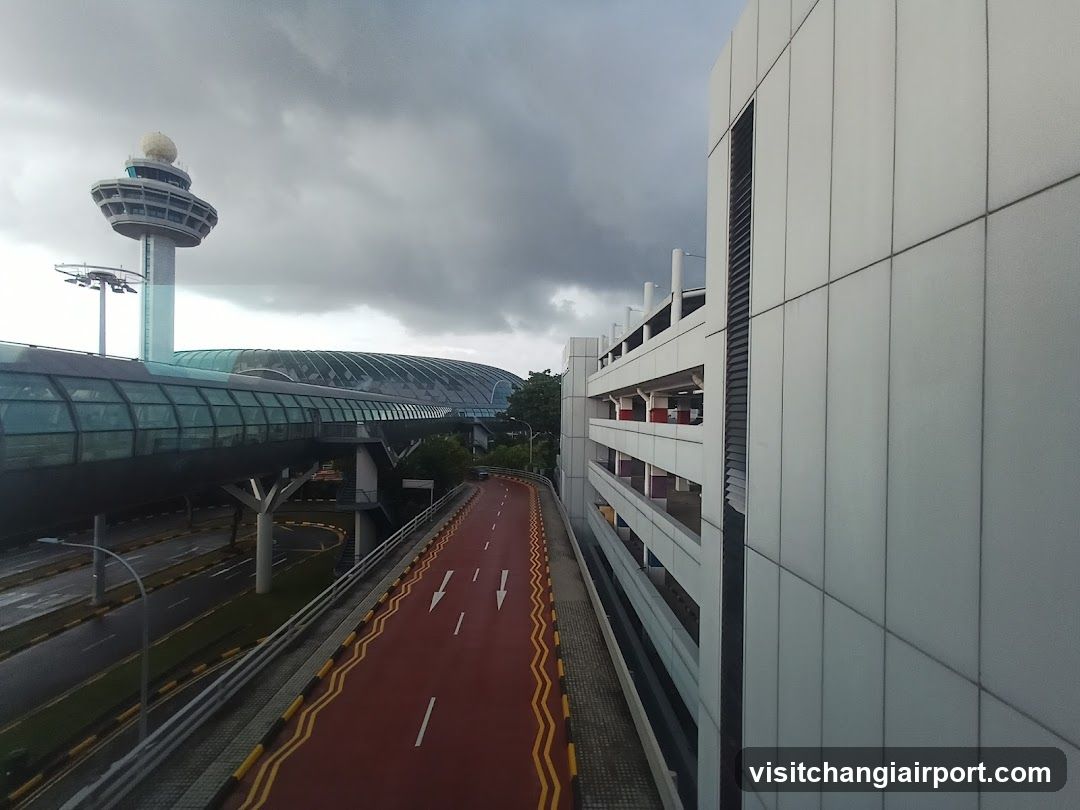 Airport Terminal Exterior View