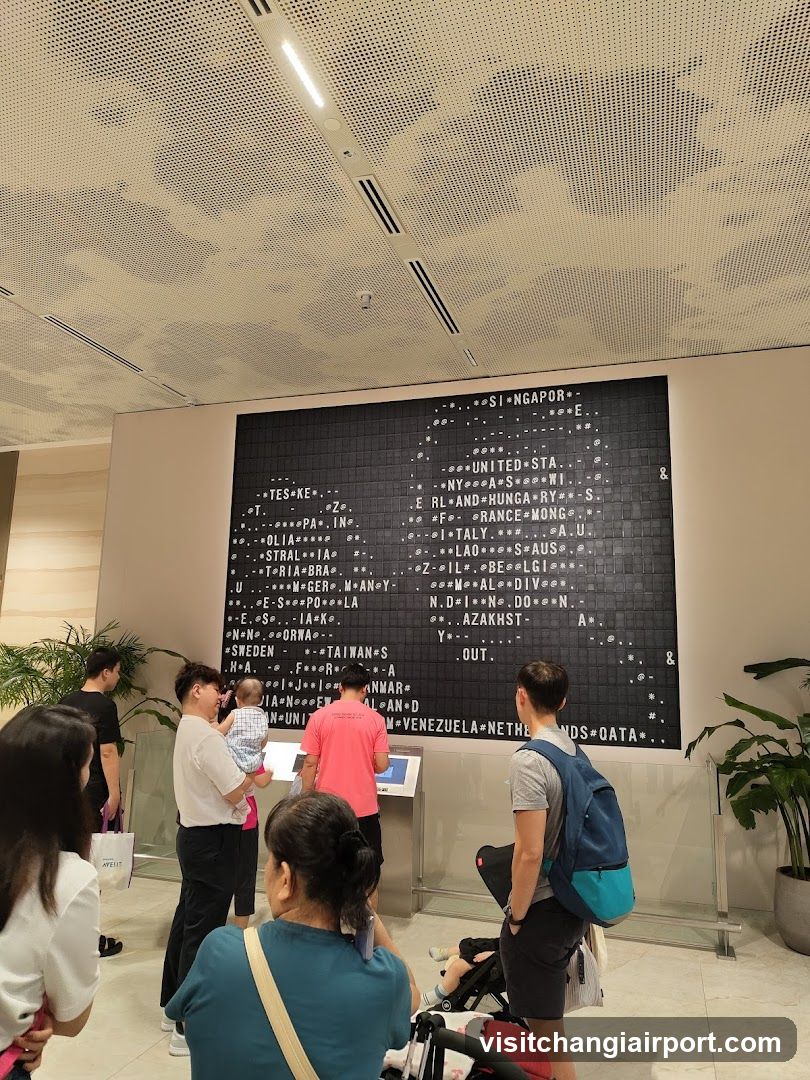 Digital World Map Display