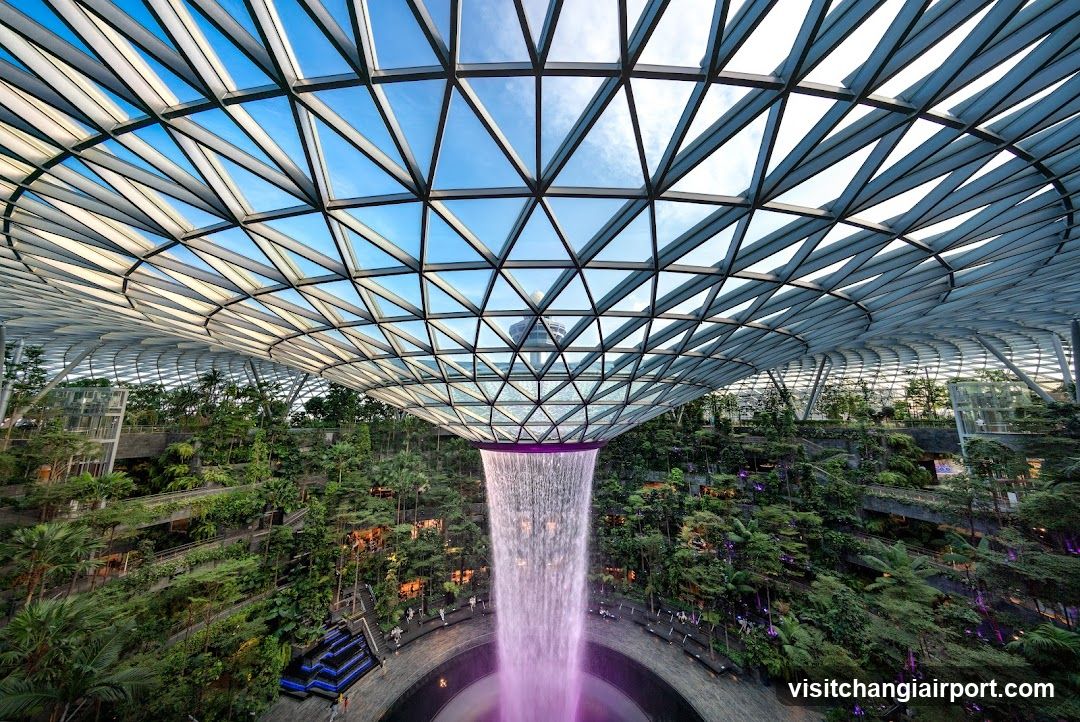 The Jewel Changi - Indoor Waterfall
