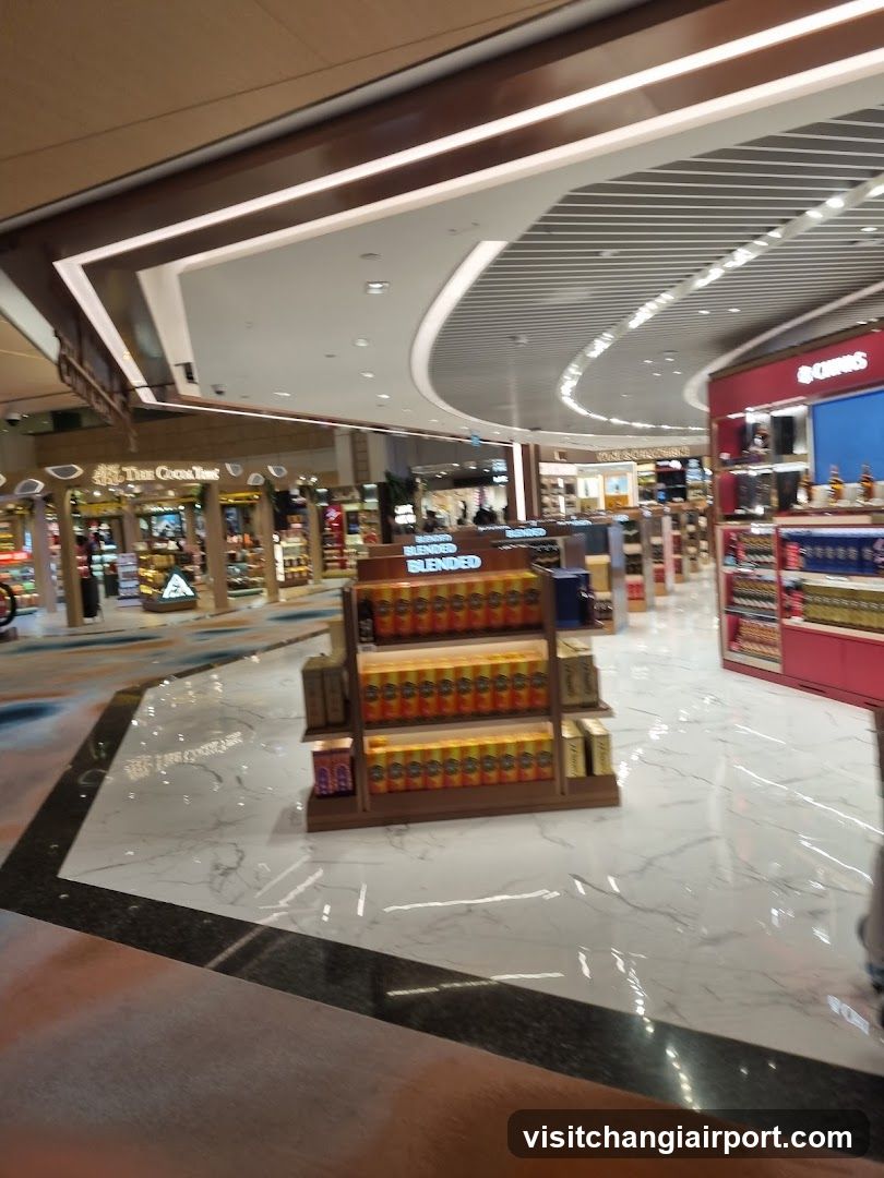 Airport Duty Free Store Interior