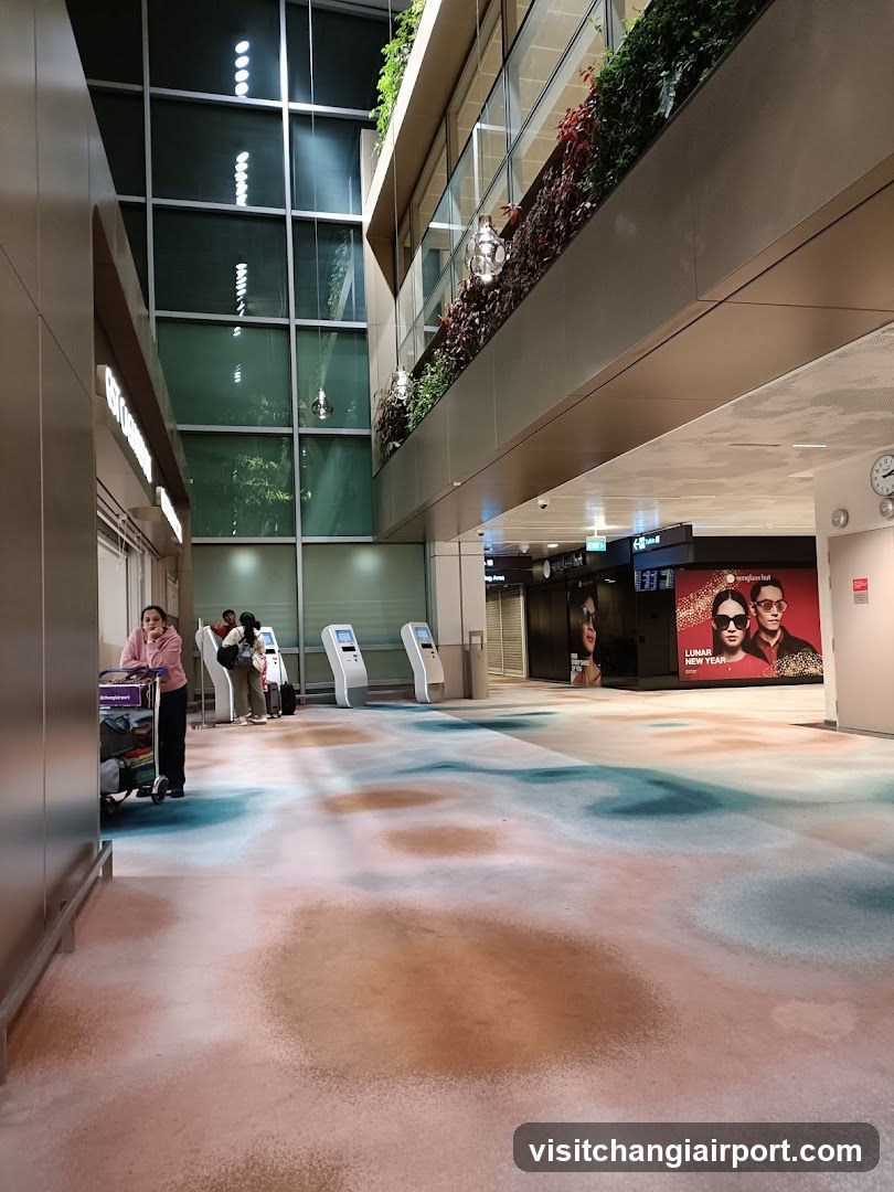 Airport Terminal Interior