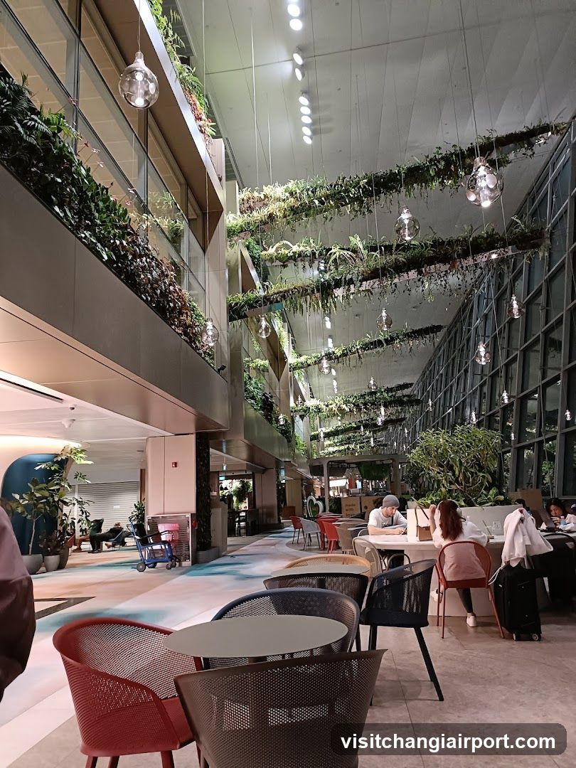 Indoor Green Space Cafe