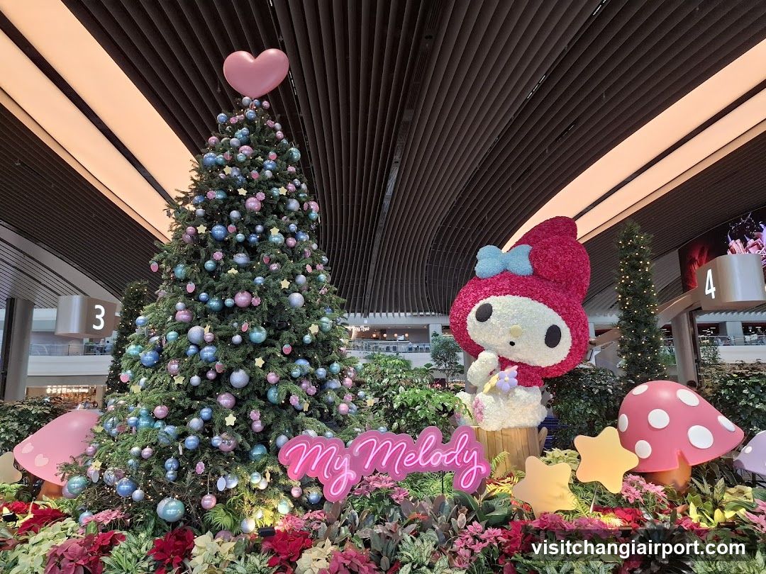 My Melody Christmas Display