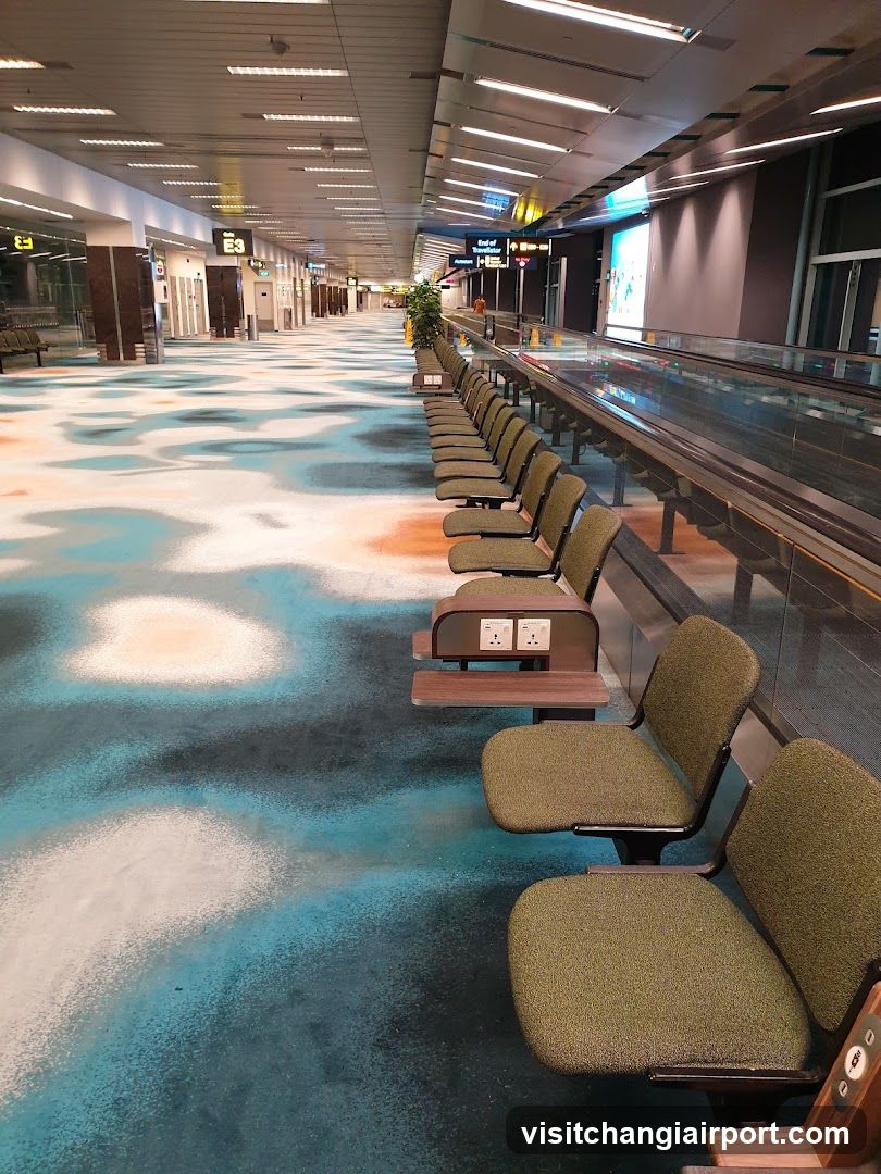 Airport Terminal Seating Area