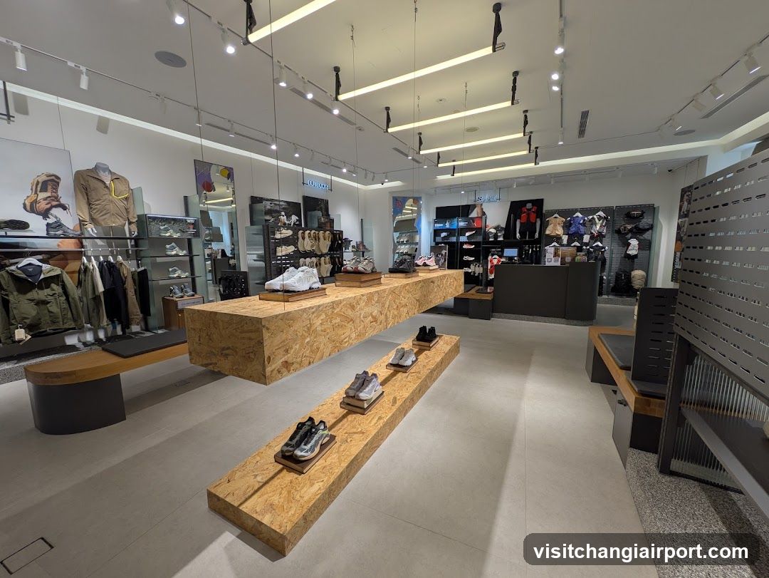 Modern Footwear Store Interior
