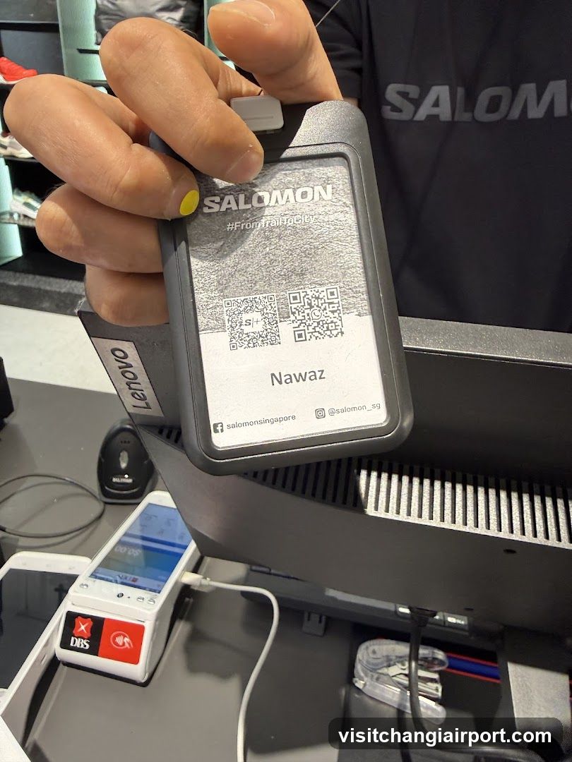 Salomon Staff ID Card Display