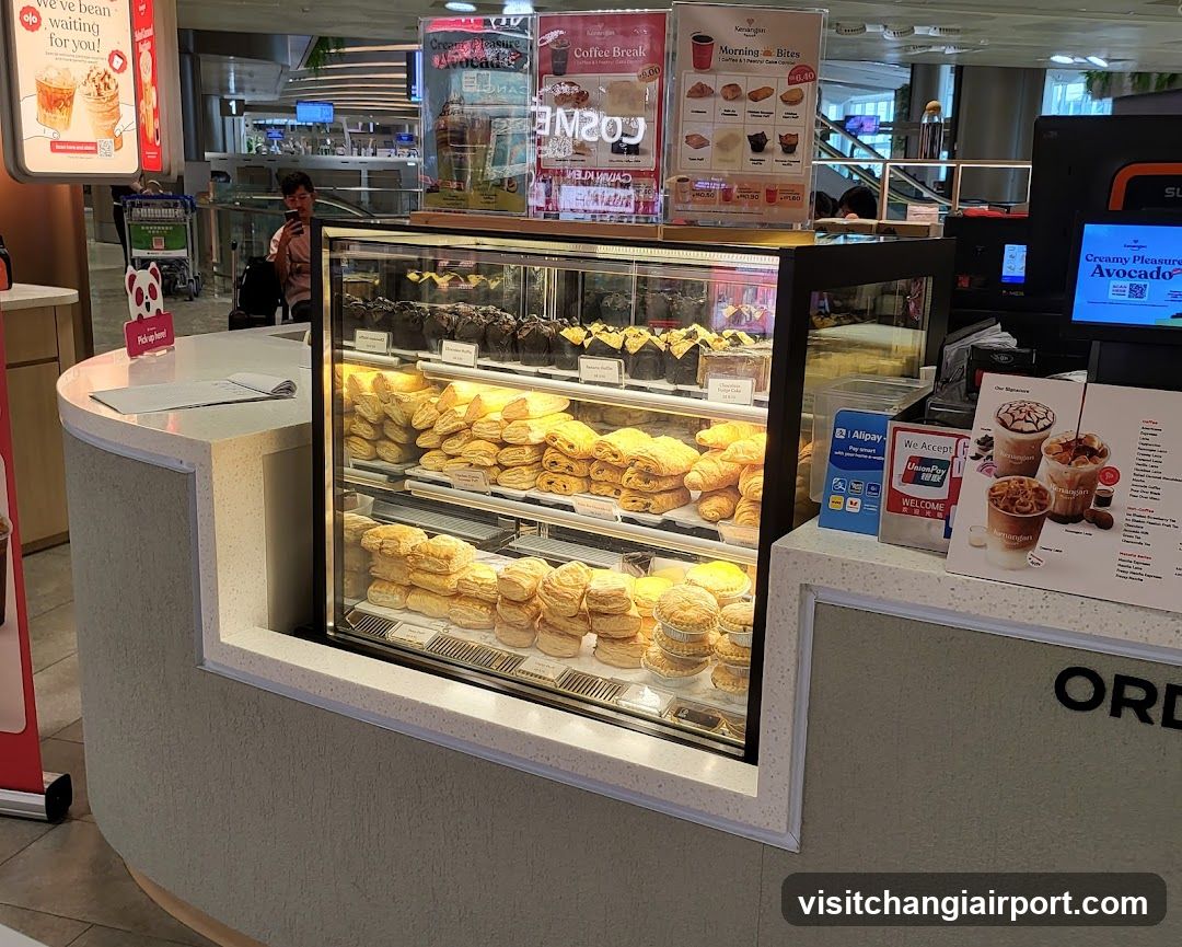 Bakery Display Case in Mall