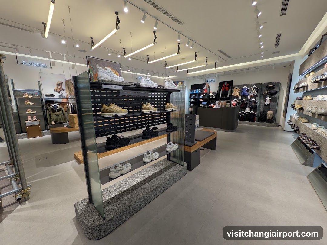 Shoe Store Interior Display