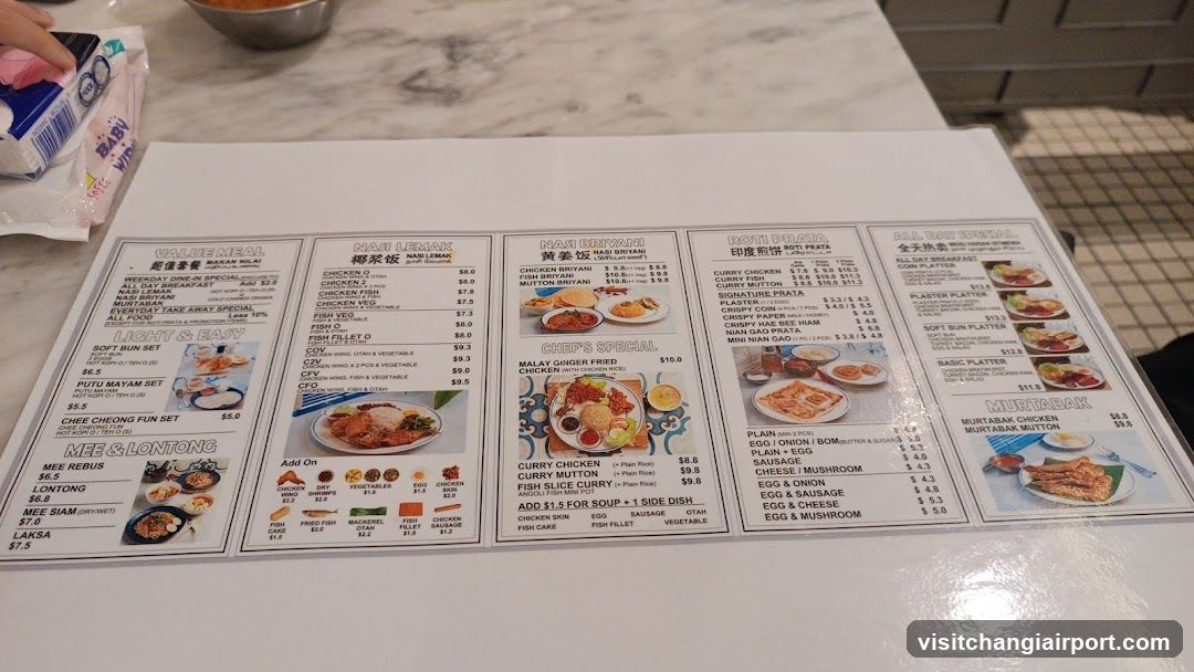 Restaurant Menu Board