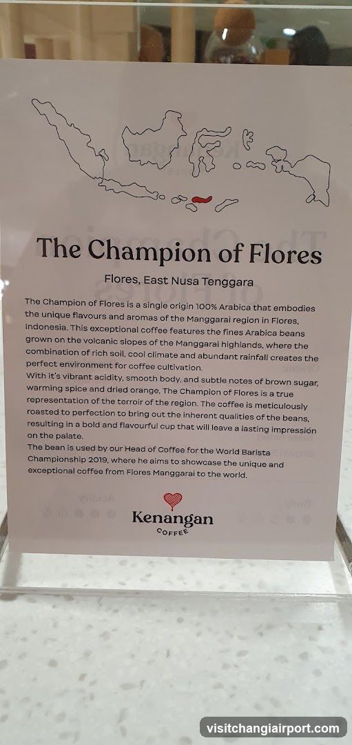 The Champion of Flores Coffee Card