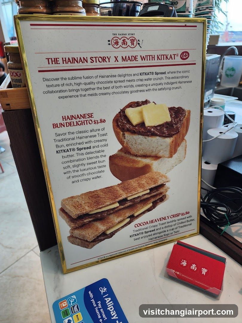 Hainanese Story x KitKat Collaboration Menu