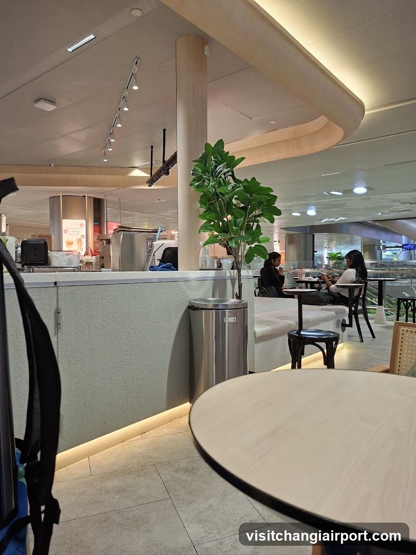 Modern Cafeteria Interior