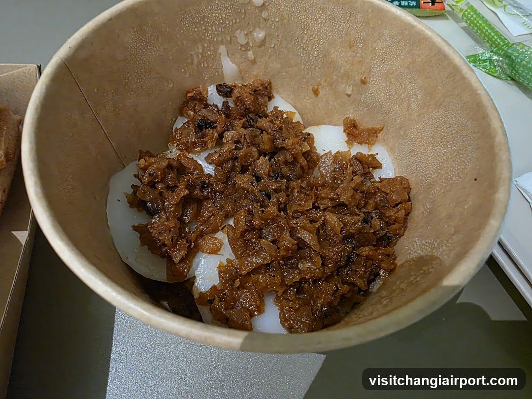 Bowl of food with sauce