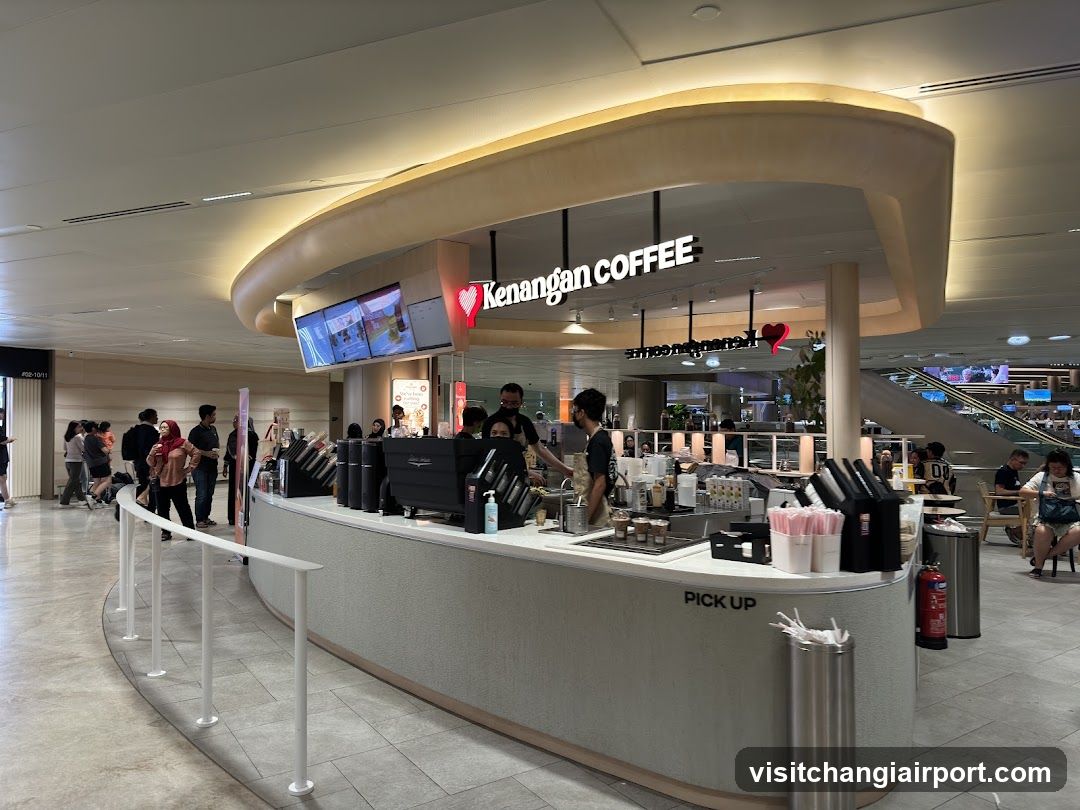 Kenangan Coffee Shop Interior