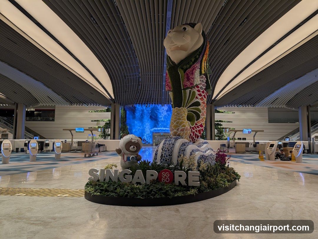 Singapore Airport Terminal Interior