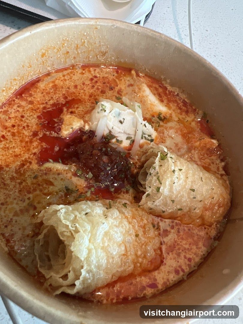 Spicy Soup with Tofu and Vermicelli