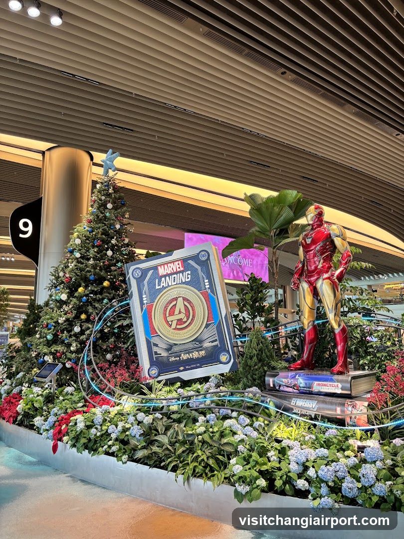 Marvel Landing Display