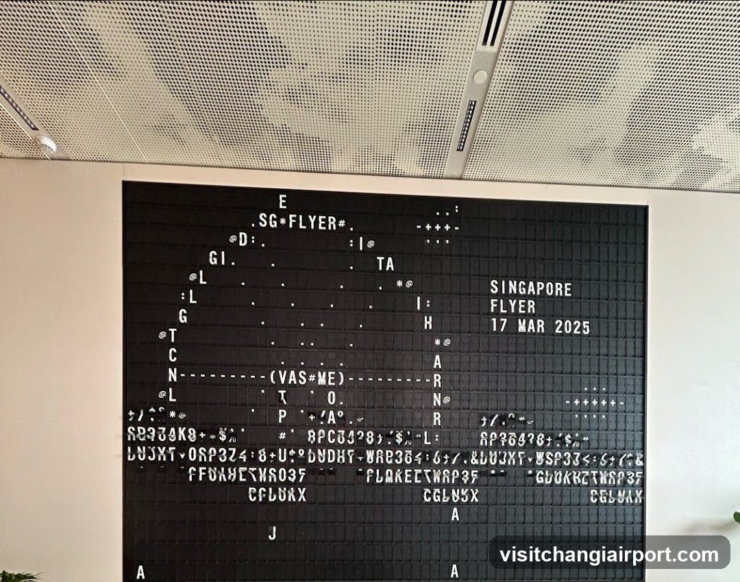 SG Flyer Art Installation