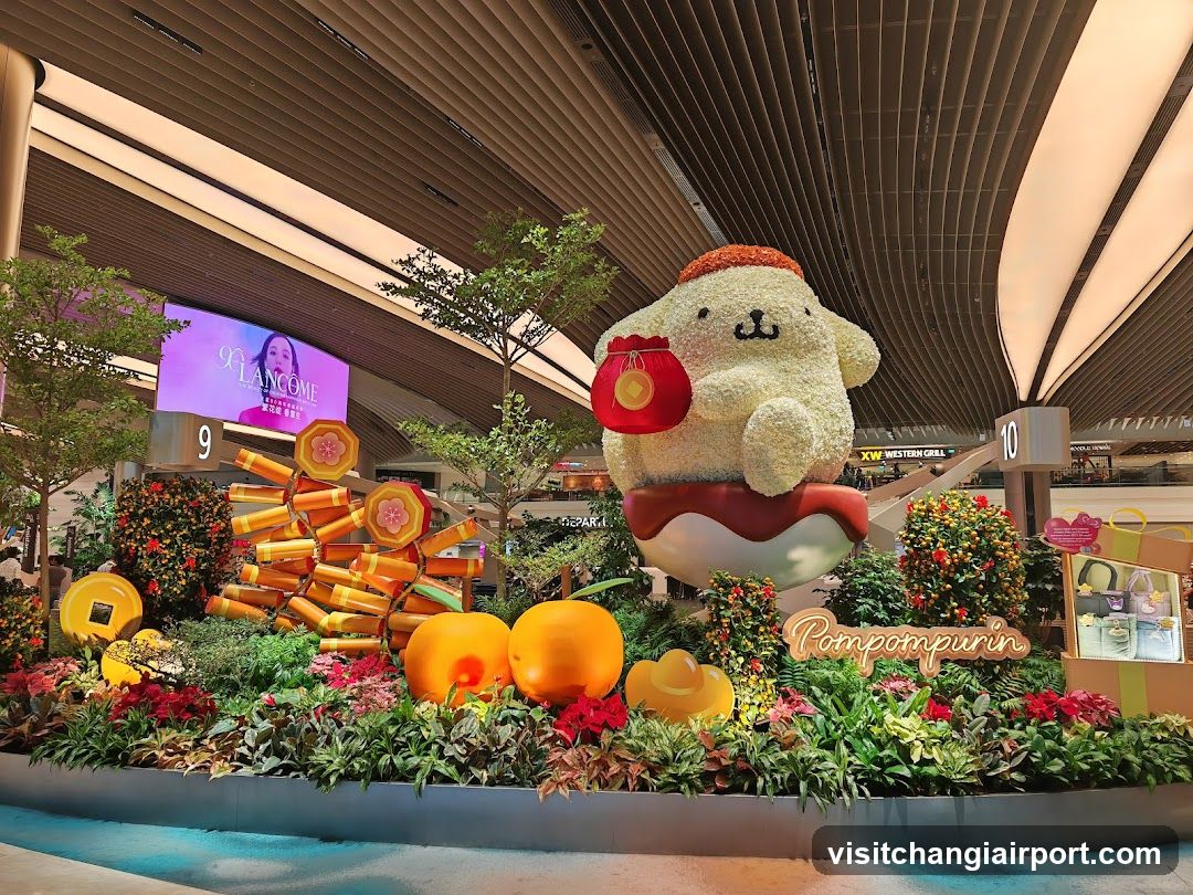 Pompompurin Flower Display