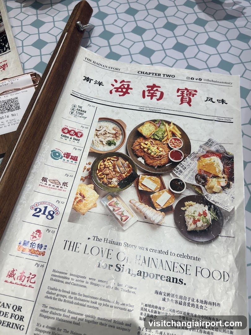 Hainan Story Newspaper Spread
