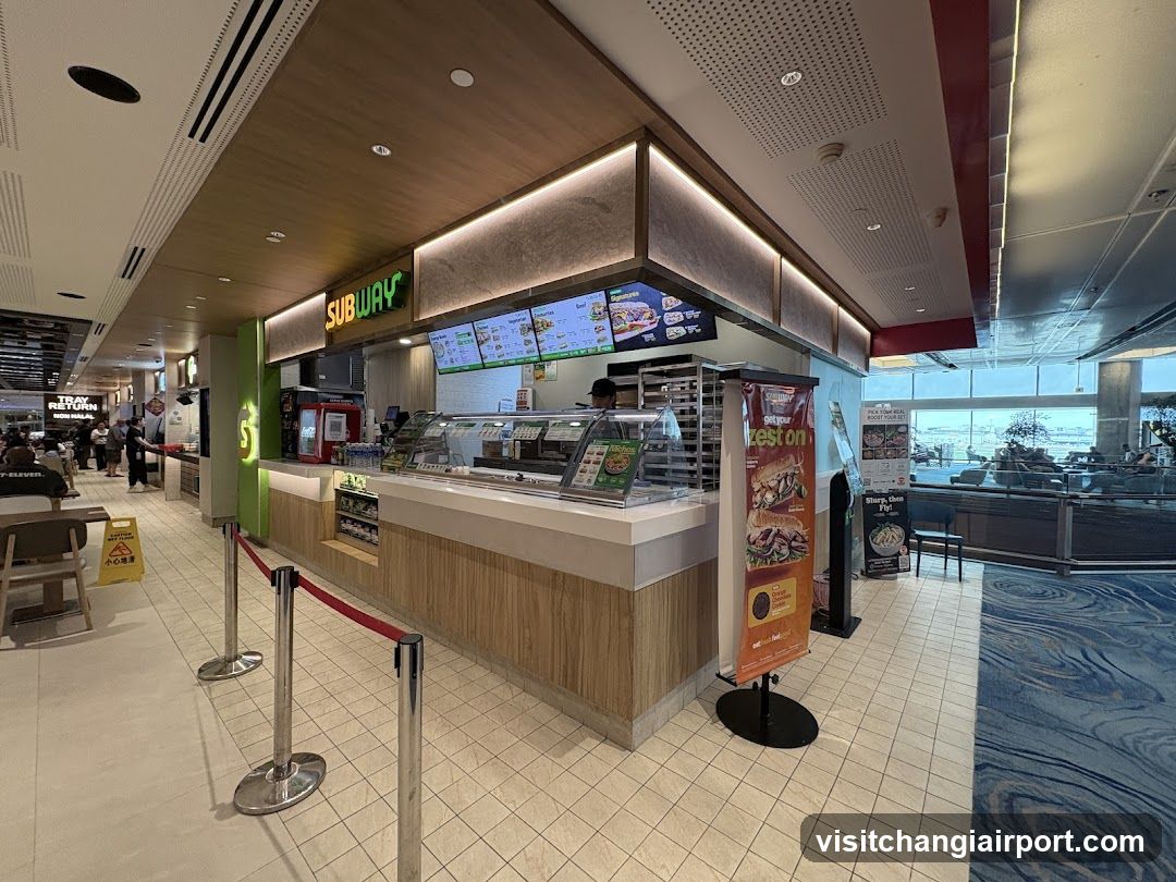 Subway Restaurant Interior