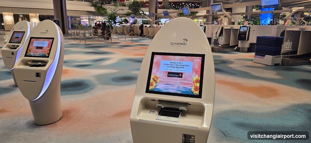 Changi Airport Self-Service Kiosks