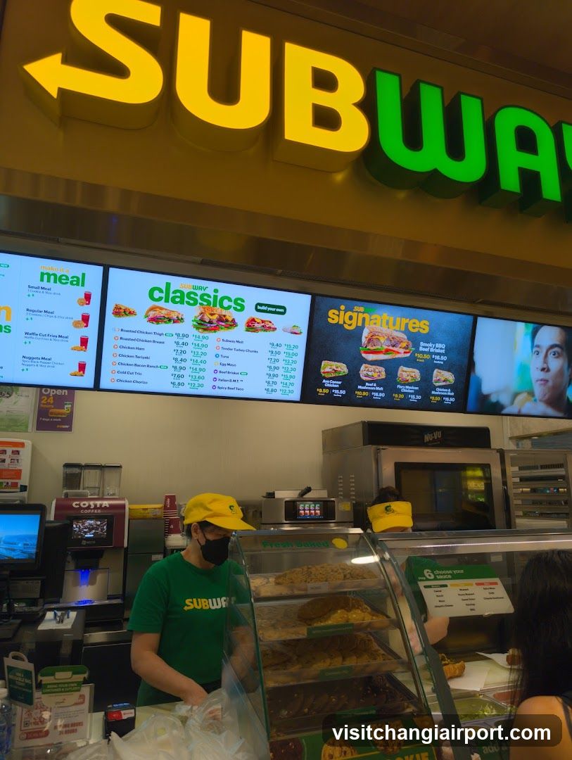 Subway Store Interior