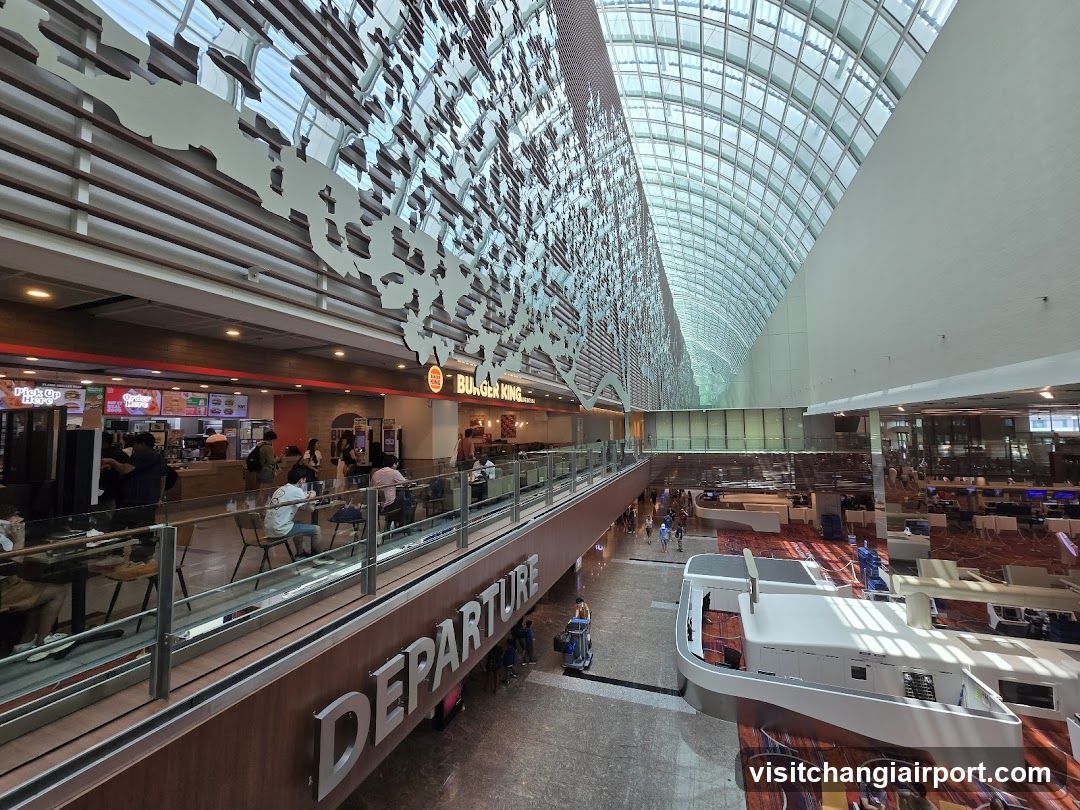Airport Departure Hall Interior