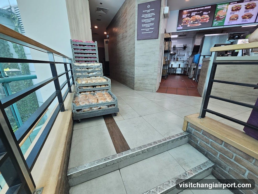 Burger Joint Interior View