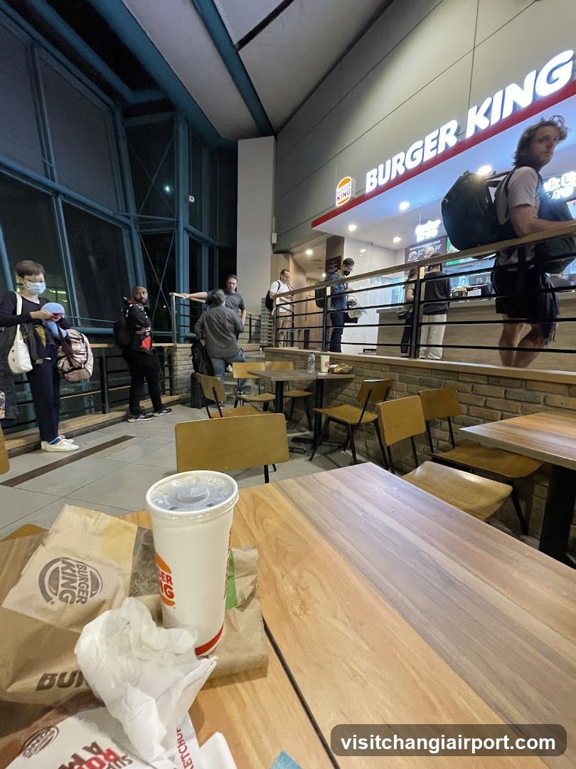Burger King Interior View