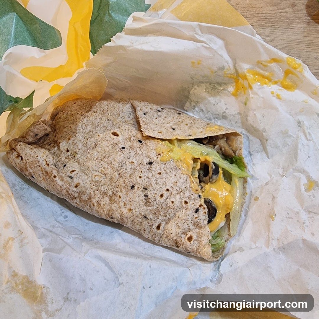 Burrito in Wrapper