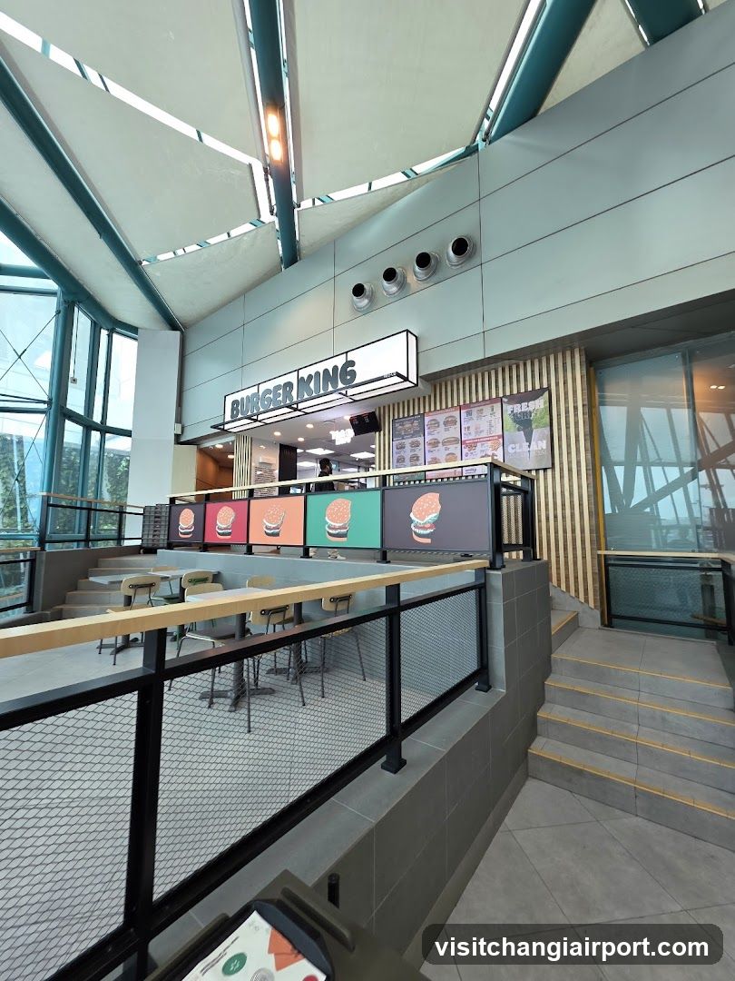Burger King Interior View